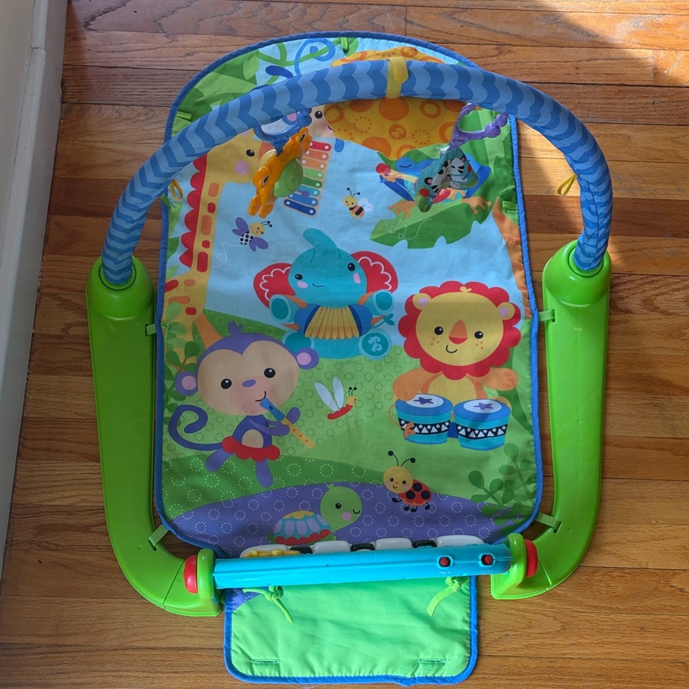 Colorful Jungle Play Mat for baby.